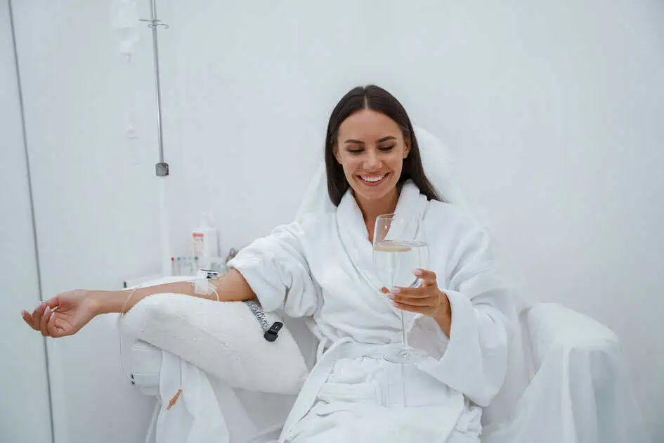 IV vitamin therapy infusion for energy and wellness support